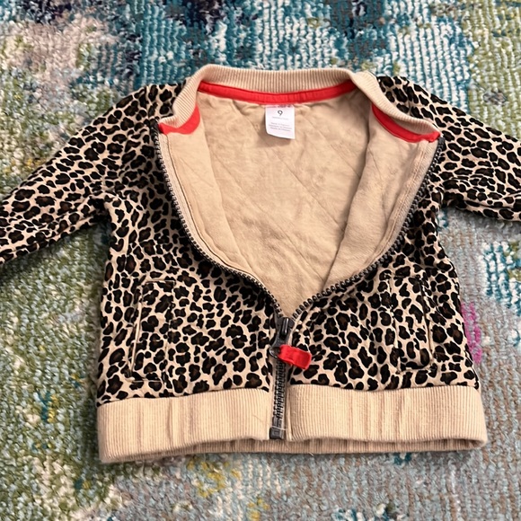 Carters Leopard Print Jacket - Picture 2 of 3